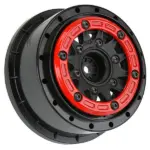 Proline Raid 2.2/3.0" Red/Black Bead-Loc 6x30 Hex Sc Wheels – RC Cars