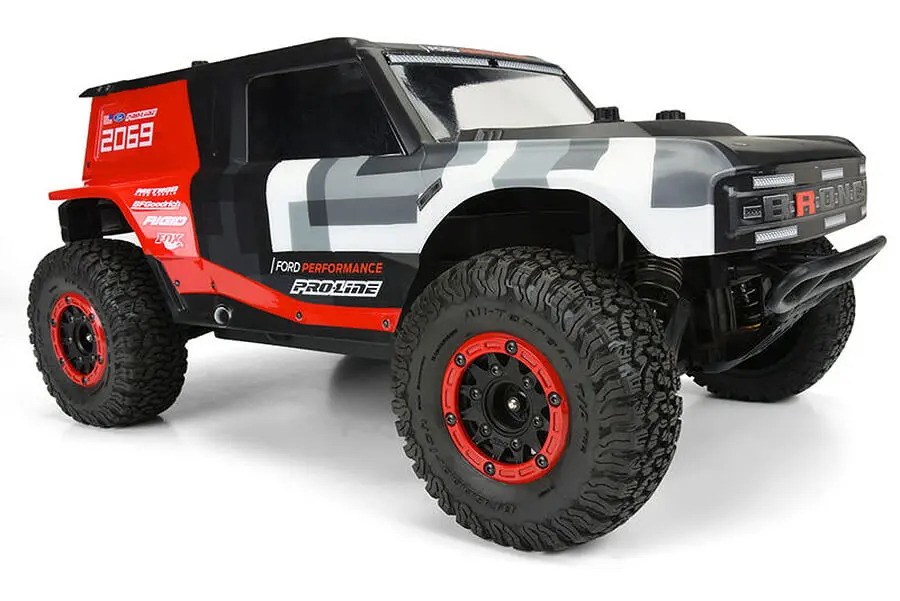 Proline Raid 2.2/3.0" Red/Black Bead-Loc 6x30 Hex Sc Wheels – RC Cars