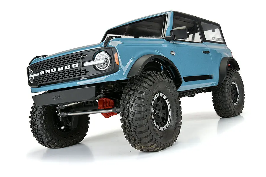 Proline 2021 Ford Bronco Clear Body Set + Acc (290mm) – RC Cars
