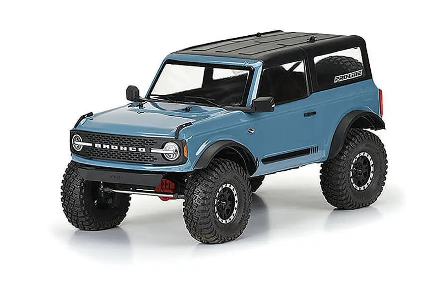 Proline 2021 Ford Bronco Clear Body Set + Acc (290mm) – RC Cars