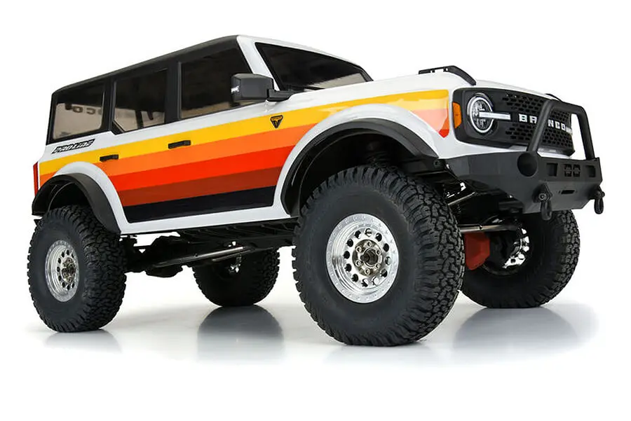 Proline 2021 Ford Bronco Clear Body Set + Acc (313mm) – RC Cars
