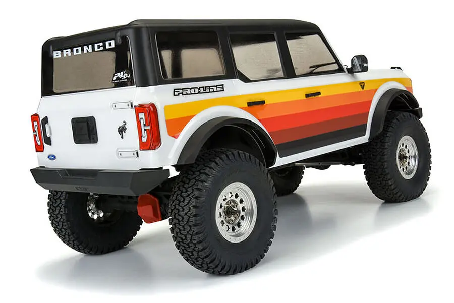 Proline 2021 Ford Bronco Clear Body Set + Acc (313mm) – RC Cars