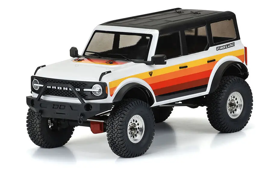 Proline 2021 Ford Bronco Clear Body Set + Acc (313mm) – RC Cars