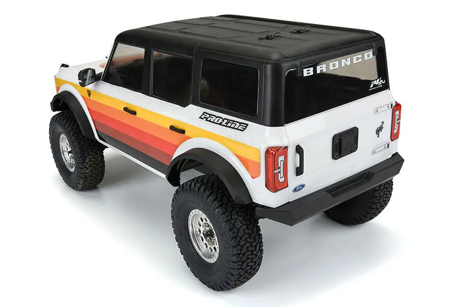 Proline 2021 Ford Bronco Clear Body Set + Acc (313mm) – RC Cars
