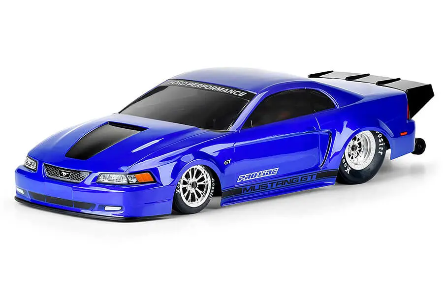 Proline 1999 Ford Mustang Clear Drag Body for 22s/Dr10 – RC Cars