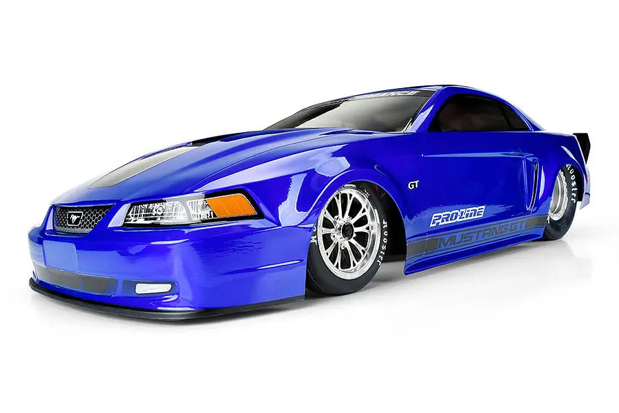 Proline 1999 Ford Mustang Clear Drag Body for 22s/Dr10 – RC Cars