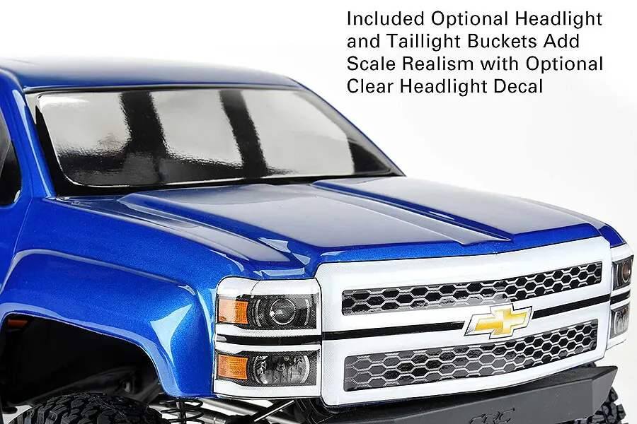 Proline Chevrolet Silverado Clear Body Crawler 353mm Wb – RC Cars