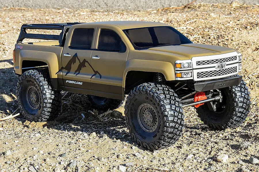 Proline Chevrolet Silverado Clear Body Crawler 353mm Wb – RC Cars