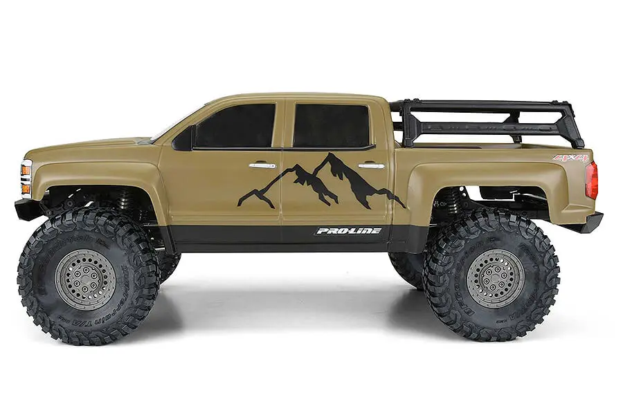 Proline Chevrolet Silverado Clear Body Crawler 353mm Wb – RC Cars