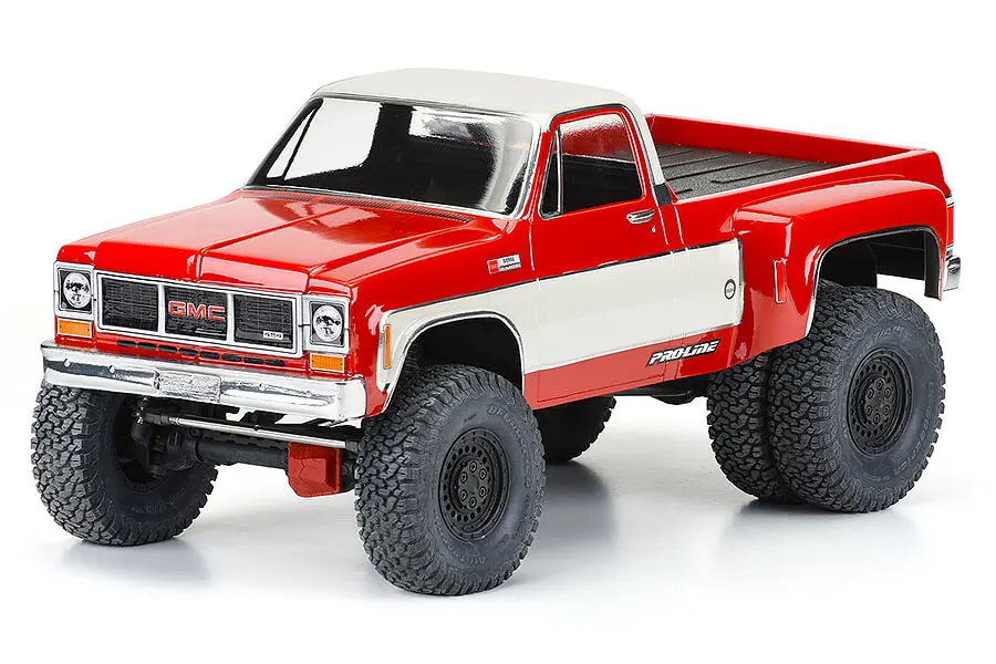 Proline 1973 GMC Sierra 3500 Clear Body 313 Crawler Dually – RC Cars