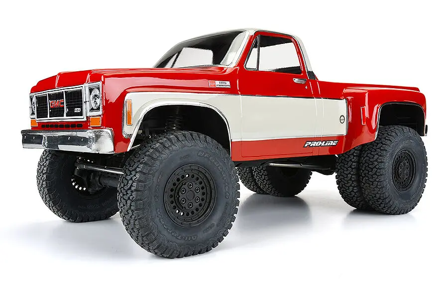 Proline 1973 GMC Sierra 3500 Clear Body 313 Crawler Dually – RC Cars