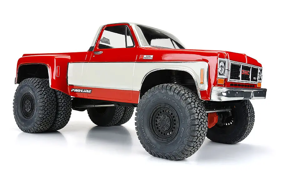 Proline 1973 GMC Sierra 3500 Clear Body 313 Crawler Dually – RC Cars