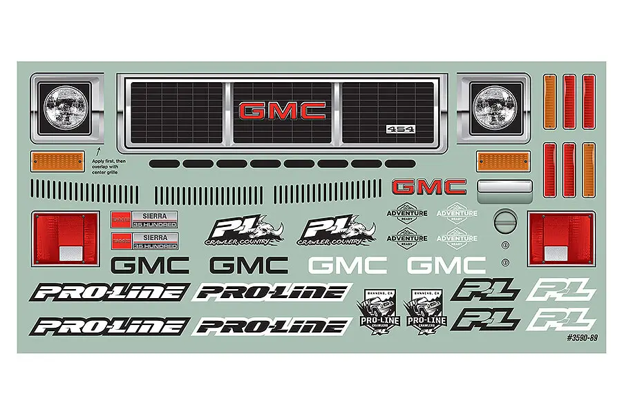 Proline 1973 GMC Sierra 3500 Clear Body 313 Crawler Dually – RC Cars