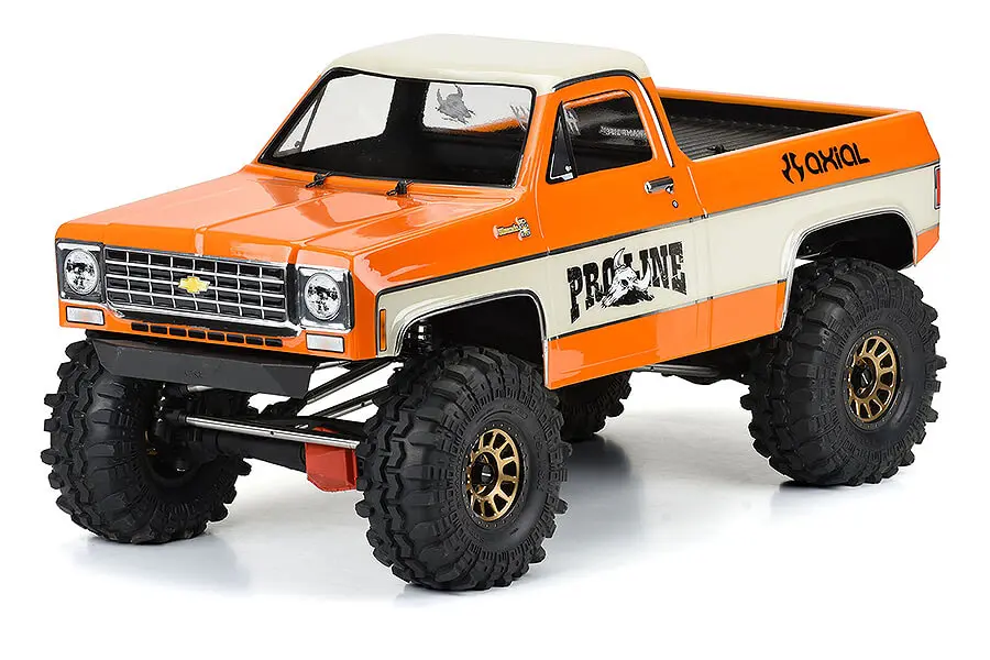 Proline 1978 Chevy K-10 Clear Body for Scx6 (Needs Ax Posts) – RC Cars