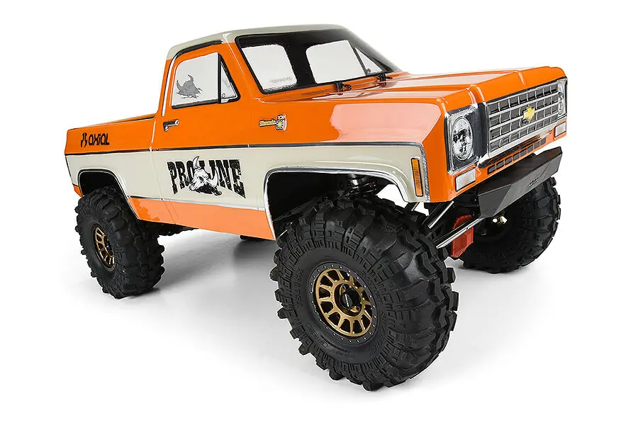 Proline 1978 Chevy K-10 Clear Body for Scx6 (Needs Ax Posts) – RC Cars