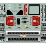 Proline 2015 Chevy Silverado Clear Body 313 Crawler – RC Cars