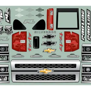 Proline 2015 Chevy Silverado Clear Body 313 Crawler – RC Cars