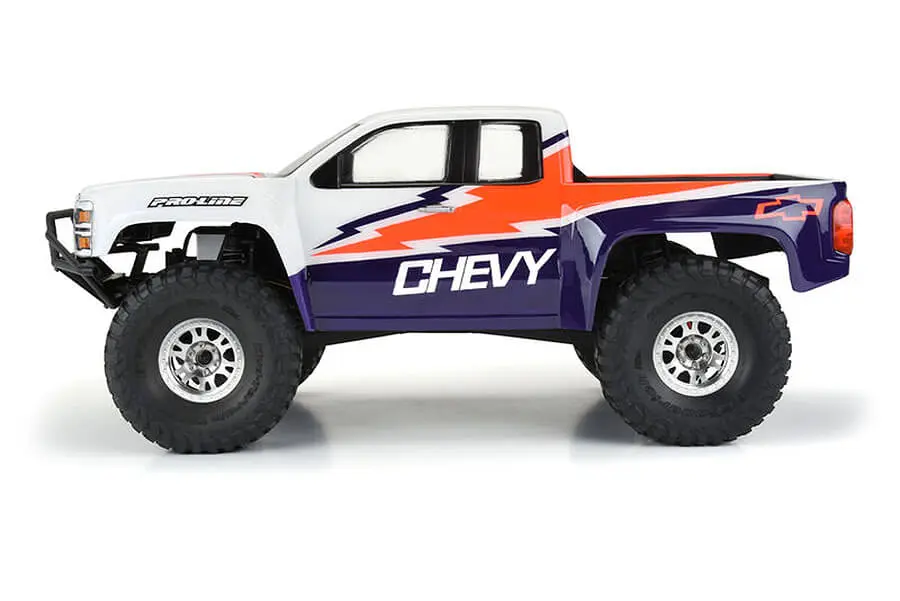 Proline 2015 Chevy Silverado Clear Body 313 Crawler – RC Cars