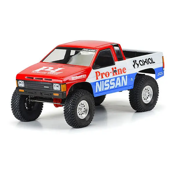 Proline 1/10 1987 Nissan Hardbody D21 Clear Body 12.3" (313mm) Wb Crawlers – RC Cars