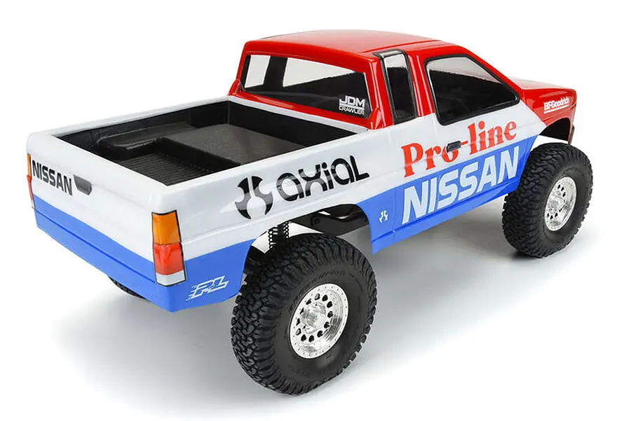 Proline 1/10 1987 Nissan Hardbody D21 Clear Body 12.3" (313mm) Wb Crawlers – RC Cars