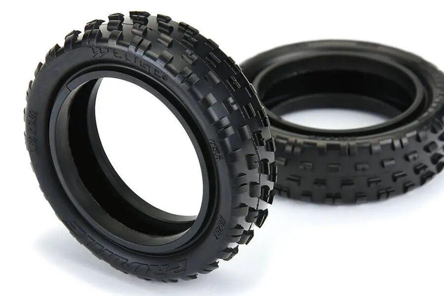 Proline 'Wedge Gen 3' 2.2" 2wd Cr3 (Med Carpet) Front Tyres – RC Cars