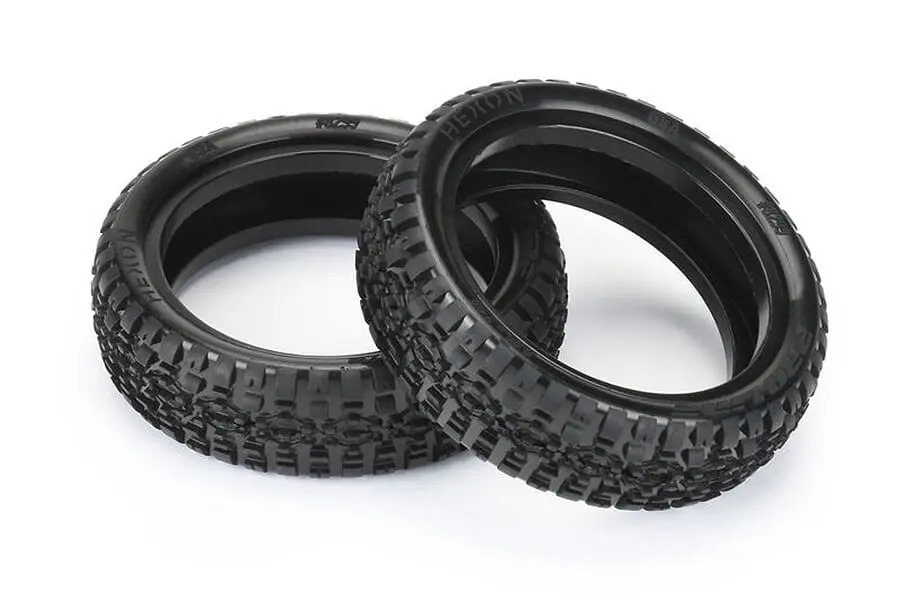 Proline 'Hexon' 2.2" 2wd Cr4 (Soft Carpet) Front Tyres – RC Cars