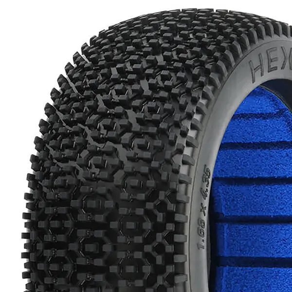 Proline 'Hex Shot' M3 Soft 1/8 Buggy Tyres W/Closed Cell – RC Cars