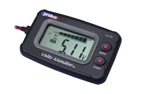 Prolux Dc 3.7-20v LCD Voltmeter (Lipo/Nimh) – view 2
