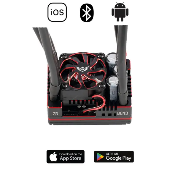 Reds ESC Z8 PRO 220A 1:8 GEN 3 Bluetooth – view 2