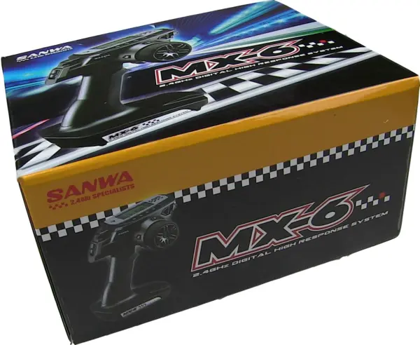 Sanwa Mx-6 With Rx391w Waterproof Receiver – view 3