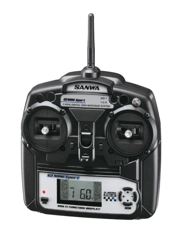 Sanwa Gemini Sport Stick With Rx3914w Receiver