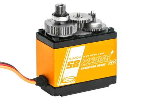 Savox Hv Digital Brushless Servo 42kg/0.13s@7.4v Updated+ – view 3