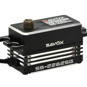Savox Low Profile Brushless Hi-Torque Digi Servo 18kg/0.10s@6.0v - Black – RC Servos