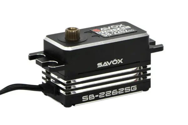 Savox Low Profile Brushless Hi-Torque Digi Servo 18kg/0.10s@6.0v - Black – view 2
