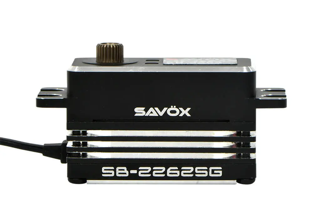 Savox Low Profile Brushless Hi-Torque Digi Servo 18kg/0.10s@6.0v - Black – RC Servos