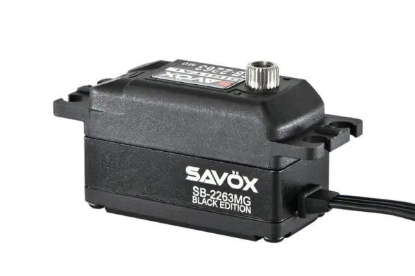 Savox Low Profile Brushless Digital Servo 10kg/0.076s@6.0v - Black – view 4