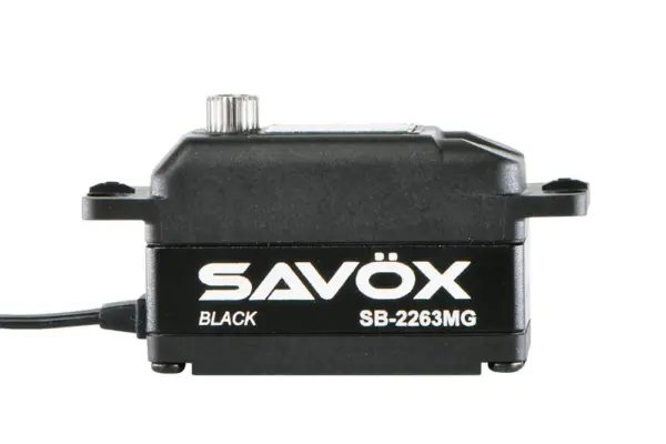 Savox Low Profile Brushless Digital Servo 10kg/0.076s@6.0v - Black – view 5