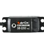 Savox Low Profile Brushless Digital Servo 10kg/0.076s@6.0v - Black – RC Servos