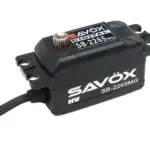 Savox Low Profile Brushless Hv Digi 12kg/0.08s@7.4v - Black – RC Servos