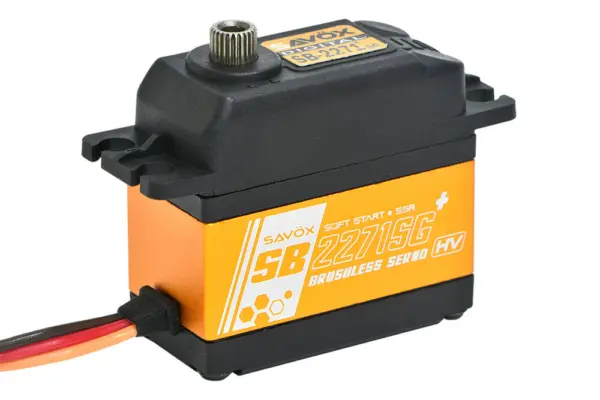 Savox Hv Digital Brushless Servo 20kg/0.065s@7.4v Updated – view 2
