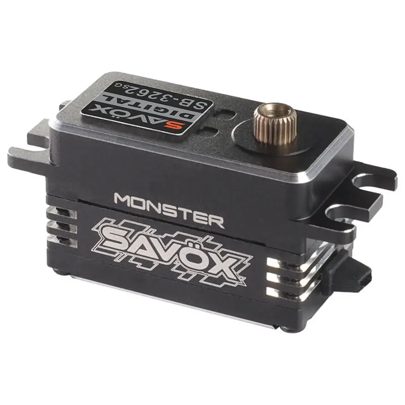 Savox Hv Low Profile Brushless CNC Servo 28KG/0.08S@7.4V – RC Servos