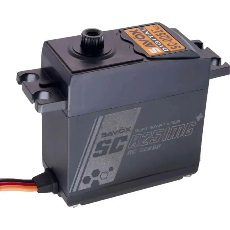 Savox STD Size Digital Servo Metal Gear 16kg@6v Plus – RC Servos