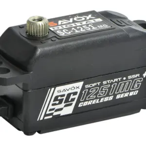 Savox Digi Low Profile Servo 9kg @ 6v -Black Edition - Plus – RC Servos