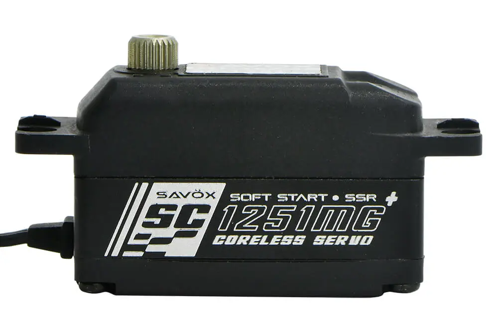 Savox Digi Low Profile Servo 9kg @ 6v -Black Edition - Plus – RC Servos