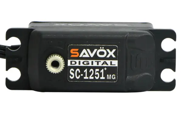 Savox Digi Low Profile Servo 9kg @ 6v -Black Edition - Plus – view 6