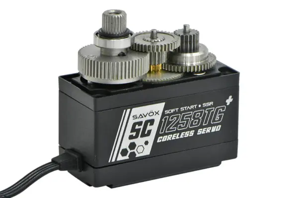 Savox High Torque Coreless Digi Servo 12KG@6.0V Black + – view 3