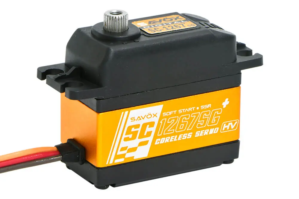 Savox 'High Voltage' STD Size Digital Servo 21kg@7.4v Plus – RC Servos