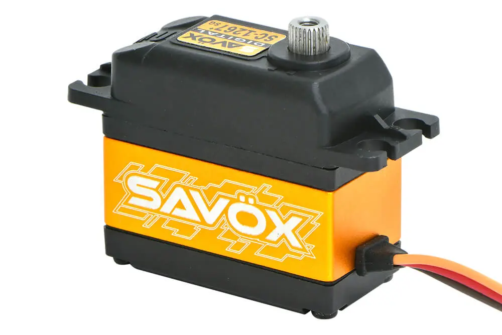 Savox 'High Voltage' STD Size Digital Servo 21kg@7.4v Plus – RC Servos