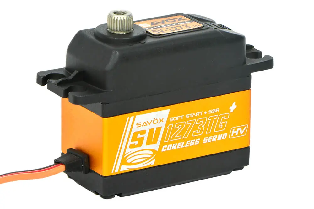 Savox 'High Voltage' STD Size Ultra Fast 16KG/0.65@7.4V Plus – RC Servos