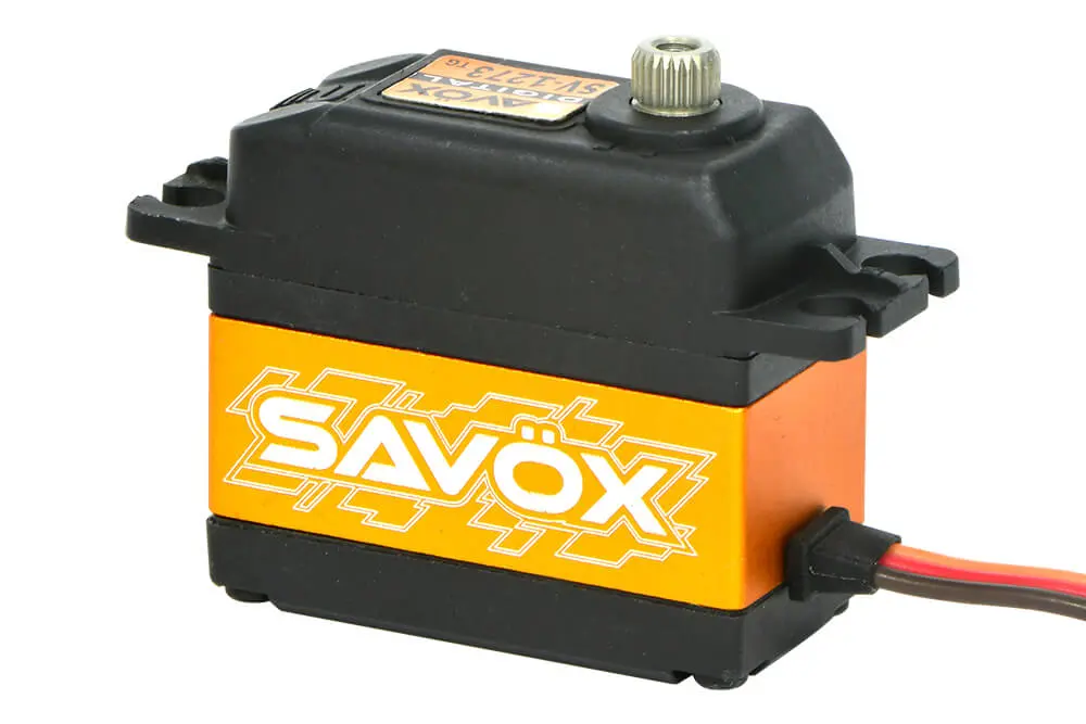 Savox 'High Voltage' STD Size Ultra Fast 16KG/0.65@7.4V Plus – RC Servos